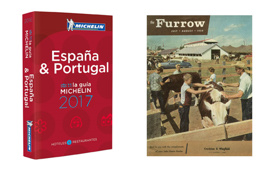 guías Michelín y The Furrow