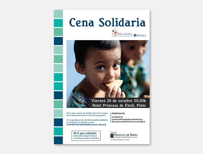 diseño Papelería corporativa identidad visual Fundación Ananta