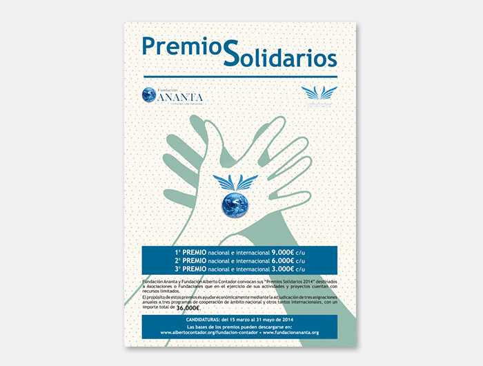 diseño Papelería corporativa identidad visual Fundación Ananta