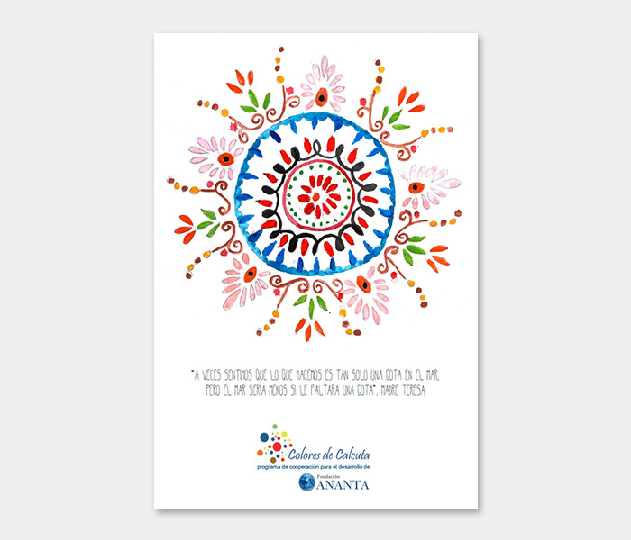 Diseño Cartel Dana Fundación Ananta