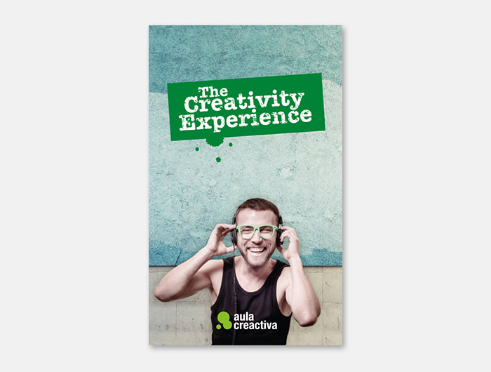 Diseño Gráfico Catálogo de Aula Creactiva Cursos