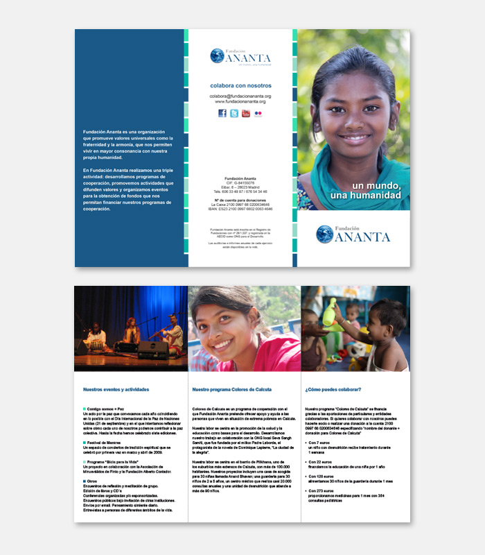 Diseño Cartel Dana Fundación Ananta