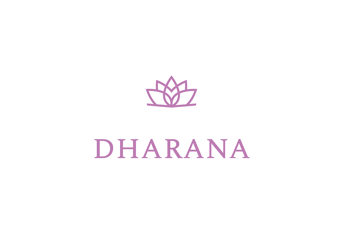 diseño de identidad corporativa de Dharana