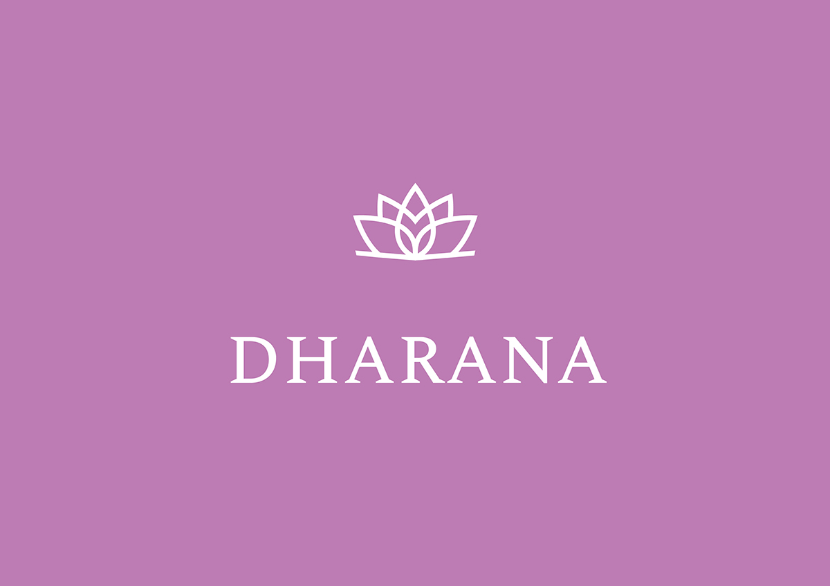 diseño de identidad corporativa de Dharana