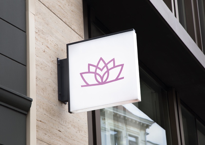 diseño de identidad corporativa de Dharana