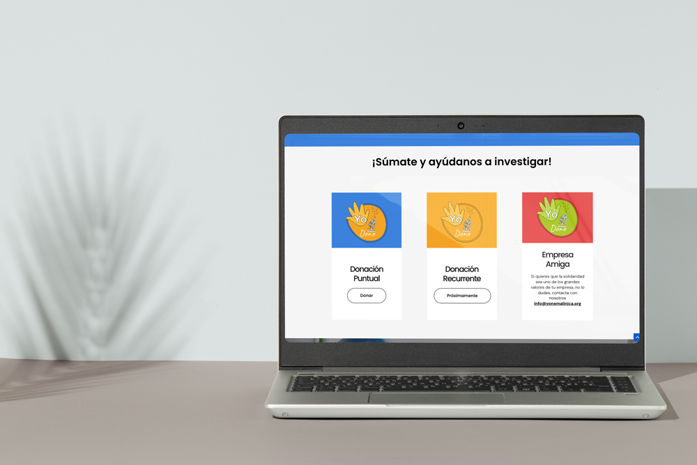 Diseño web para ong