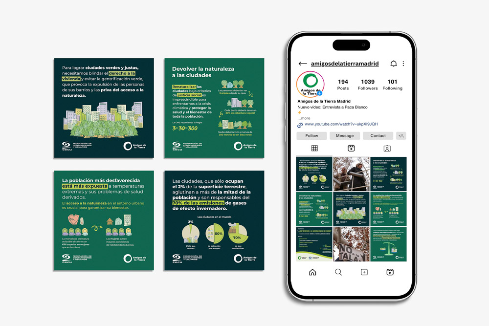 diseño informe impacto amigos de la tierra