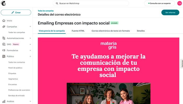Newsletter y estrategia comunicación
