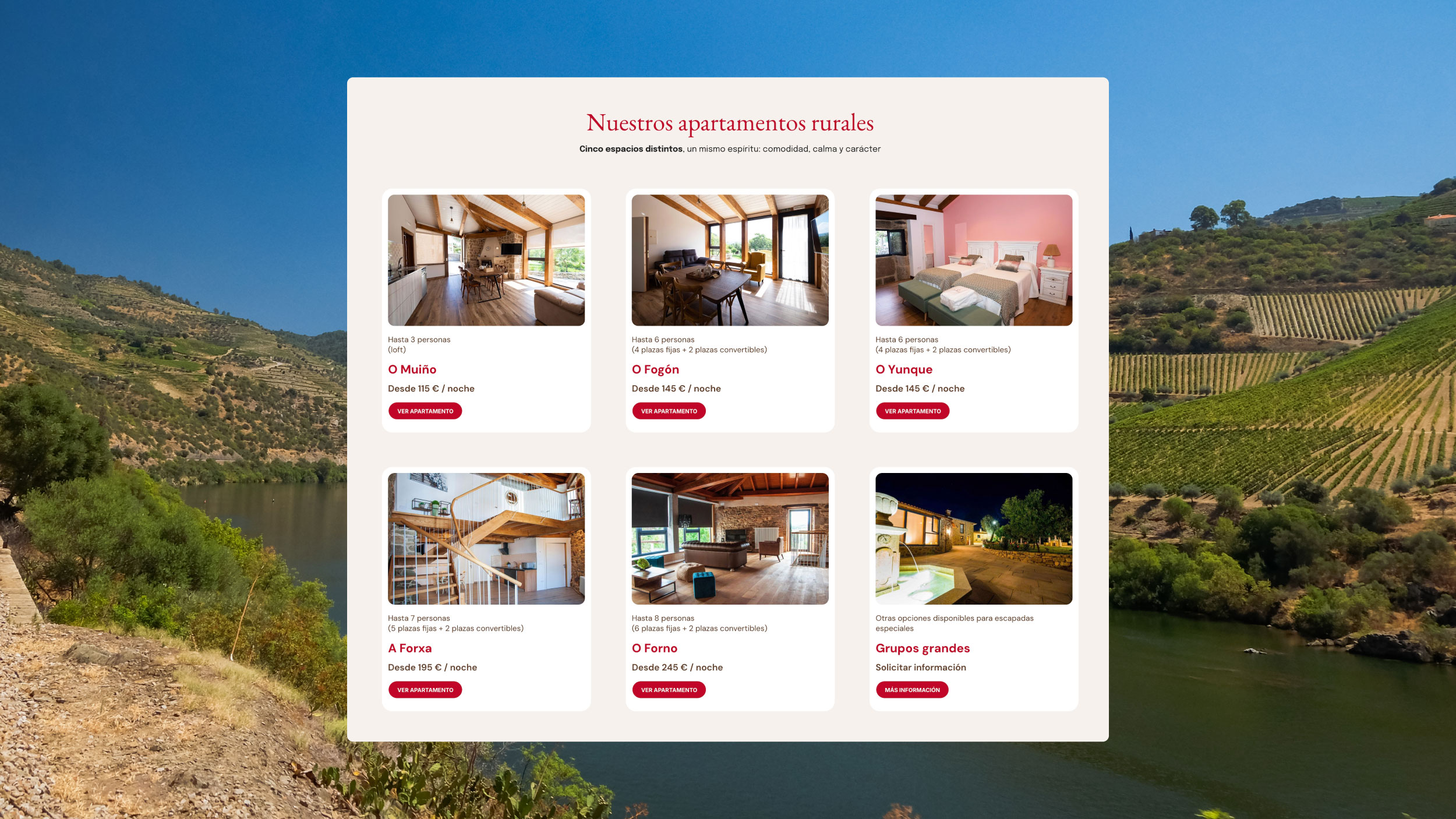 casa rural diseño web