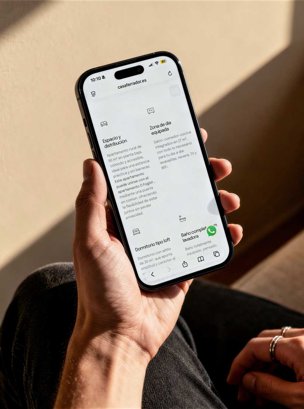 casa rural diseño web