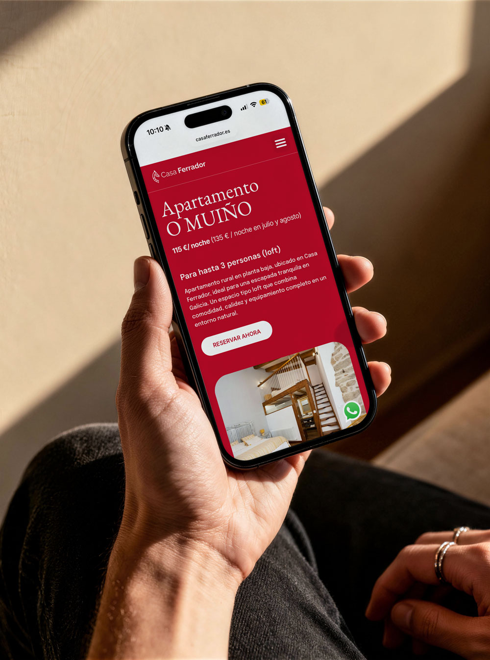 casa rural diseño web